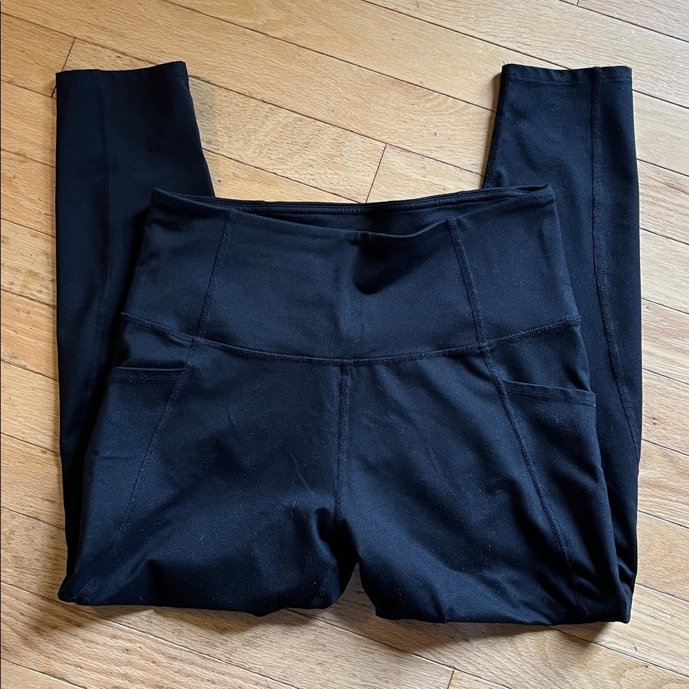 Black High-Waisted Leggings